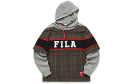 Fila: Коричневая толстовка 