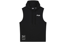 Fila: Чёрная футболка 