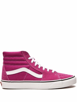 Vans: Розовые кеды  Sk8-Hi