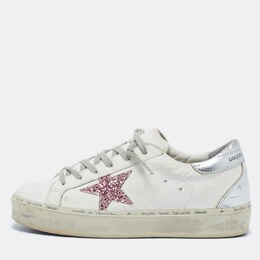 Golden Goose: Белые кроссовки  Hi Star