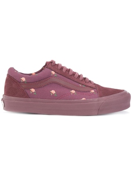 Vans: Красные кроссовки 