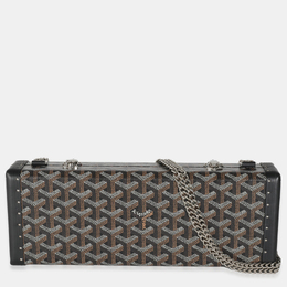 Goyard: Чёрный клатч 