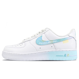 Nike: Голубые кроссовки  Air Force 1