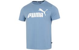 PUMA: Голубая футболка 