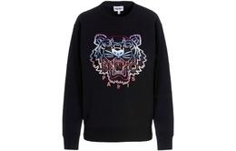 Kenzo: Чёрная толстовка  Tiger Head