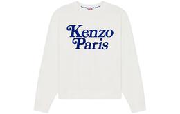 Kenzo: Белая толстовка 