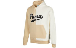 PUMA: Бежевая толстовка 