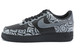 Nike: Чёрные кроссовки  Air Force 1