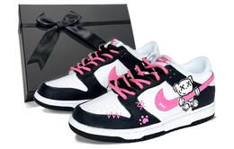 Nike: Чёрные кроссовки  Dunk