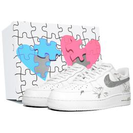 Nike: Серые кроссовки  Air Force 1