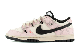Nike: Розовые кроссовки  Dunk