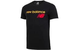 New Balance: Чёрная футболка 