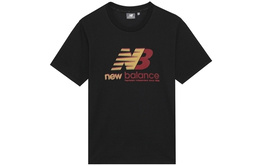 New Balance: Чёрная футболка 