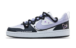 Nike: Чёрные кроссовки  Court