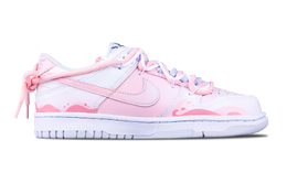 Nike: Белые кроссовки  Dunk