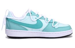 Nike: Зелёные кроссовки  Court