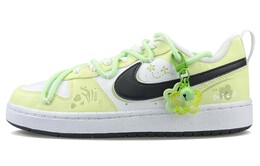 Nike: Зелёные кроссовки  Court