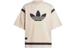 Adidas Originals: Коричневая футболка 