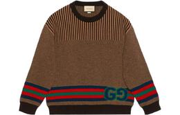 Gucci: Коричневый свитер  Interlocking G