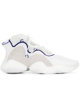 Adidas: Белые кроссовки  Crazy BYW