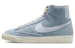 Nike: Голубые кроссовки  Blazer Mid 77 Vintage