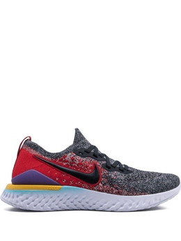 Nike: Чёрные кроссовки  Epic React Flyknit 2