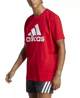 Adidas: Красная футболка  Essentials