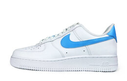 Nike: Голубые кроссовки  Air Force 1