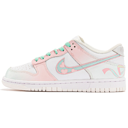 Nike: Розовые кроссовки  Dunk