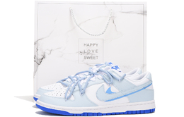 Nike: Белые кроссовки  Dunk