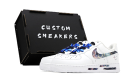 Nike: Белые кроссовки  Air Force 1