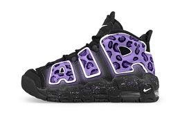 Nike: Чёрные кроссовки  Air More Uptempo