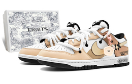 Nike: Белые кроссовки  Dunk