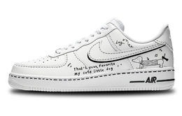 Nike: Чёрные кроссовки  Air Force 1