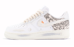 Nike: Белые кроссовки  Air Force 1