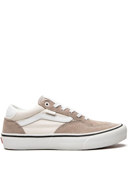 Vans: Бежевые кеды 