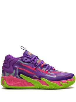 PUMA: Фиолетовые кроссовки 
