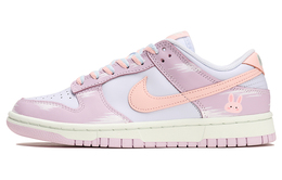 Nike: Фиолетовые кроссовки  Dunk