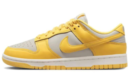 Nike: Жёлтые кроссовки  Dunk