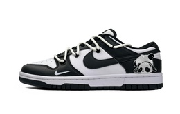 Nike: Чёрные кроссовки  Dunk