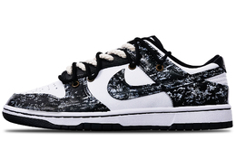 Nike: Чёрные кроссовки  Dunk