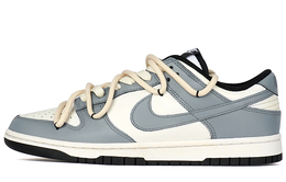 Nike: Серые кроссовки  Dunk