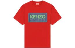 Kenzo: Красная футболка 