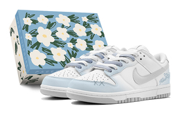 Nike: Серые кроссовки  Dunk
