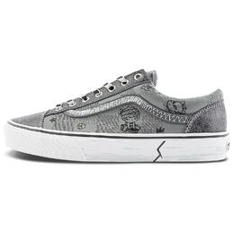 Vans: Серые кроссовки 