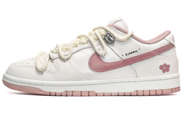 Nike: Белые кроссовки  Dunk