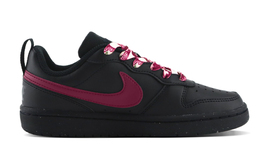 Nike: Чёрные кроссовки  Court