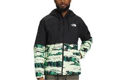 The North Face: Зелёная куртка 