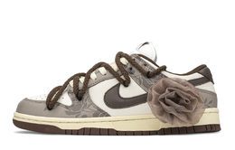 Nike: Коричневые кроссовки  Dunk