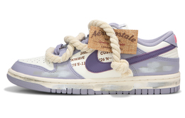 Nike: Фиолетовые кроссовки  Dunk